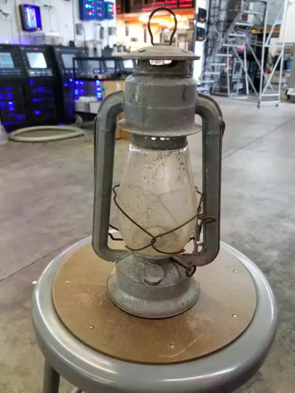 Image of Galvanized Kerosine Lantern