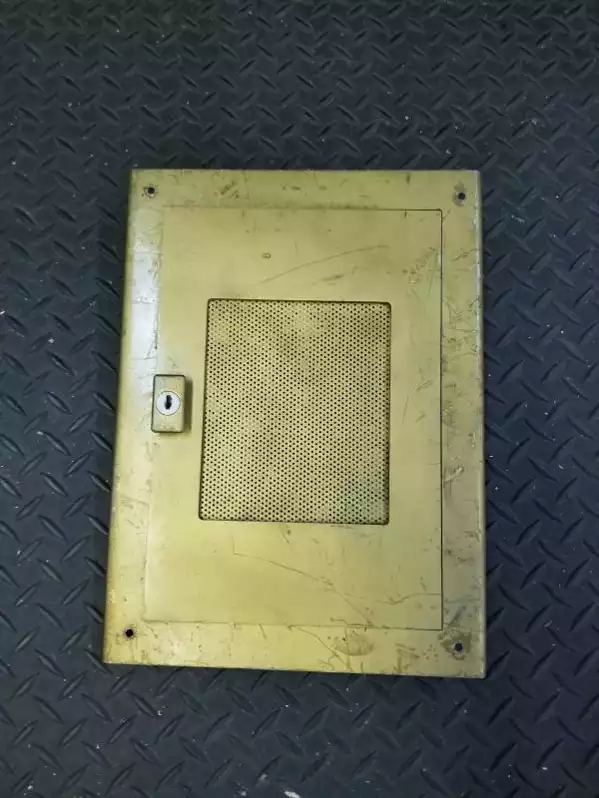 Image of Vintage Emergency Elevator Phone Door