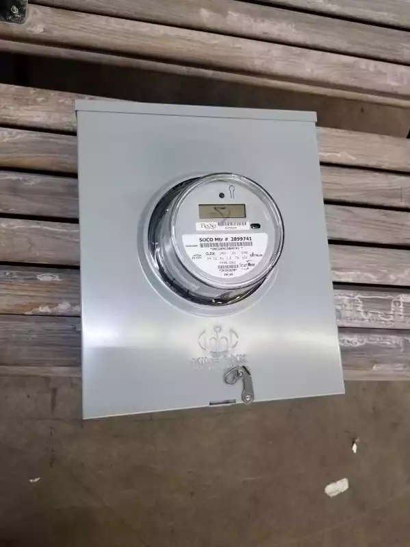 Image of Electrical Meter And Box