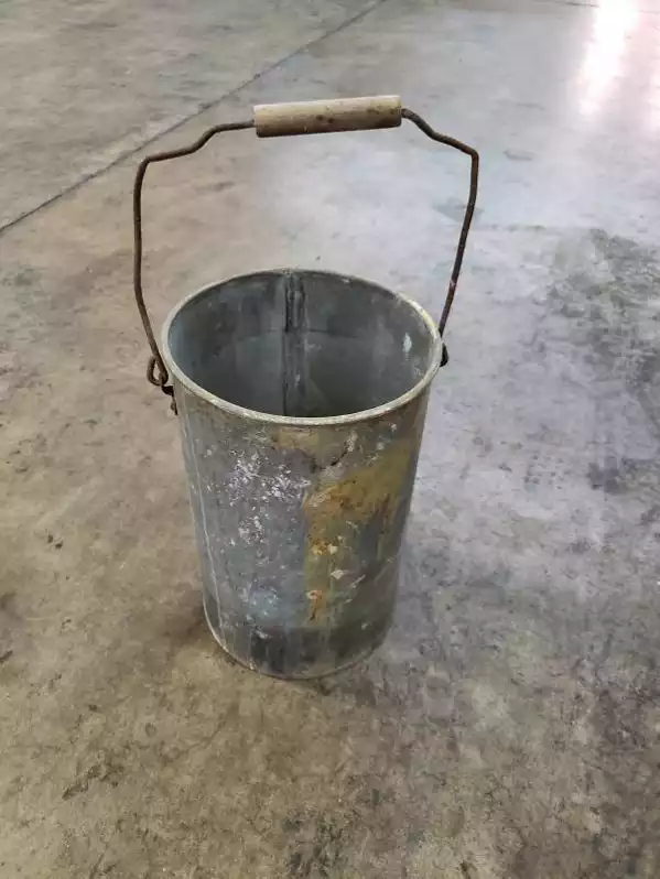 Image of Tall Galvanized Steel Bucket