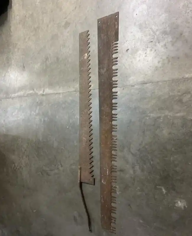 Image of Rusted Hand Saw Blades