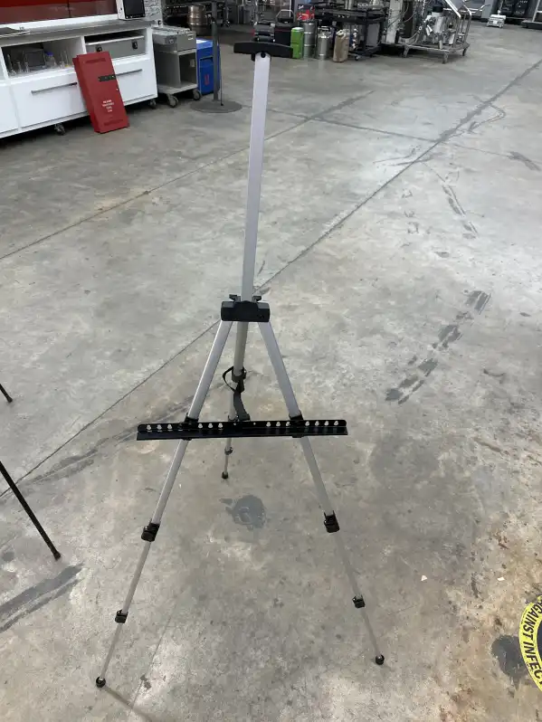 Image of Silver Tripod Easel