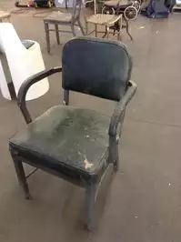 Image of Aged Waiting Room Chair