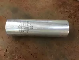 Image of 6 Inch Silver Capacitor