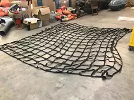 Image of 12x12 Black Nylon Cargo Net