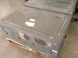 Image of Green Metal Military Case 42x14x26