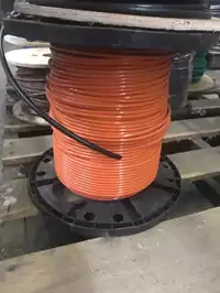 Image of Orange Ethernet Spool
