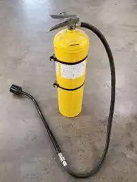 Image of Yellow Dry Powder Extinguisher