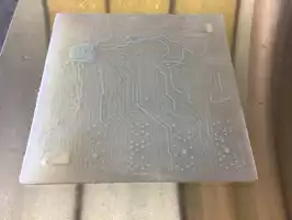 Image of Circuit Board Print Rubber Mat