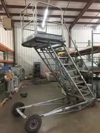 Image of Collapsable Rolling Staircase