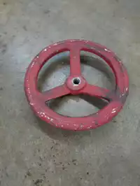 Image of 8" Three Spoke Valve Wheel