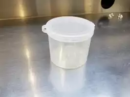 Image of Clear Plastic Specimen Jar