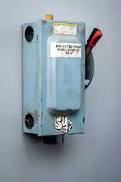 Image of Aged Power Disconnect Box 9x18