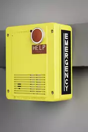 Image of Yellow Gai-Tronics Emergency Box