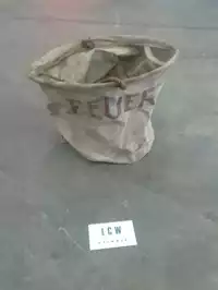 Image of Military Canvas Bucket