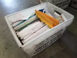 Image of Box Of Mail (Letters)