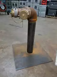 Image of Free Standing Dual Hose Connection