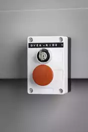 Image of Turn Key With Red Button