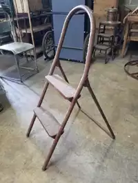 Image of Antique Snyder Step Ladder