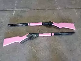 Image of Pink Lever Action Bb Gun