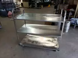 Image of Ss Rolling Processing Cart