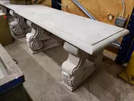 Image of Decorative Cement Bench