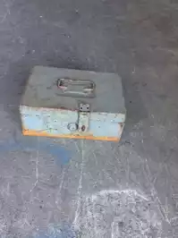 Image of Grey Rusted Toolbox