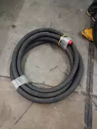 Image of 2" Heavy Black Hose With Ends