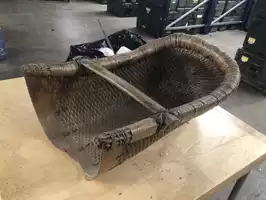 Image of Woven Bushel Basket