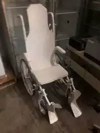 Image of Retro Future White Wheelchair