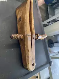 Image of Antique Wooden Clamp
