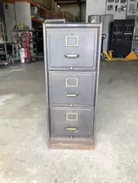 Image of 1940s Filing Cabinet
