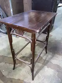 Image of Antique Wooden End Table