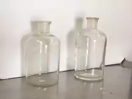 Image of Corning Glass Stoppered Bottle