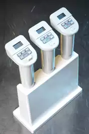 Image of Digital Pipette Set And Stand
