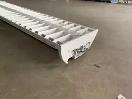 Image of 8ft Louvered Fluorescent Light Fixture