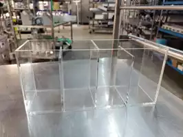 Image of Acrylic Container W/ Dividers