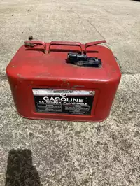 Image of Vintage Red Gas Can