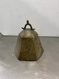 Image of Antique Decorative Brass Bell