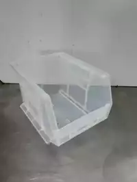 Image of Clear Plastic Stacking Bin