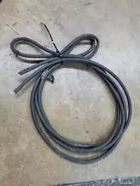 Image of 1/2" 220v Black Wire Bundle