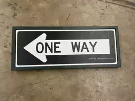 Image of One Way Street Sign
