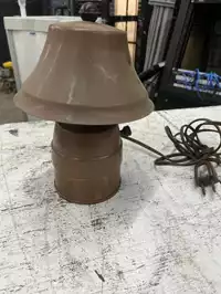Image of Small Copper Lamp