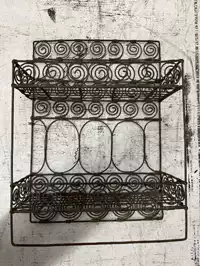 Image of Antique Wire Shelf
