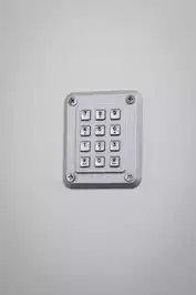 Image of Silver Keypad 4x4.75