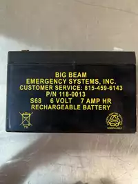 Image of Emergency Rechargeable Battery