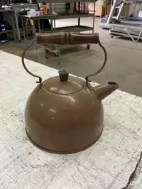 Image of Antique Copper Tea Pot
