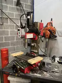 Image of Red Drill Press