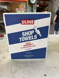 Image of Shop Towels Uline Box