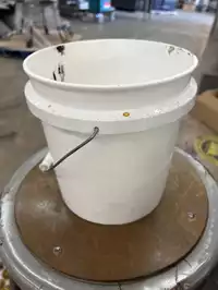 Image of Small White Bucket